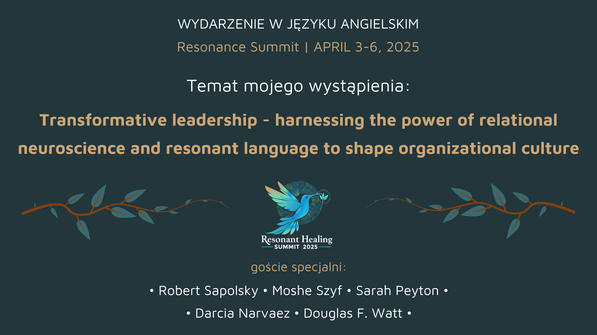 Transformative leadership - harnessing the power of relational neuroscience and resonant language to shape organizational culture